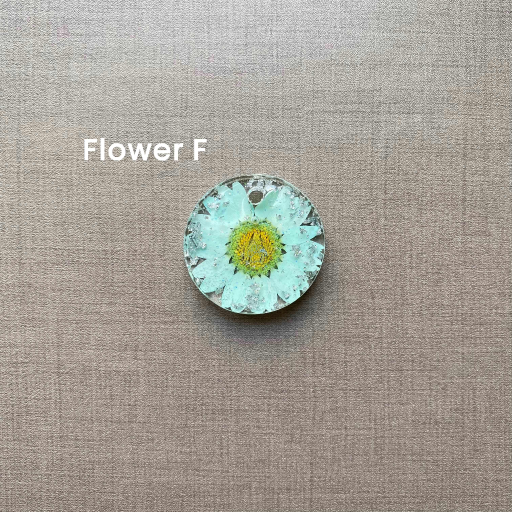 Custom Pet Tag - Preserved Flower